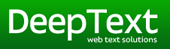 онлайн проверка орфографии на сервисе DeepText